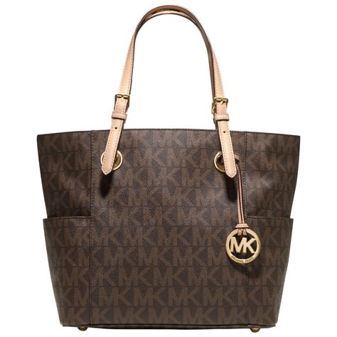 michael kors bag brown|michael kors handbags tote brown.